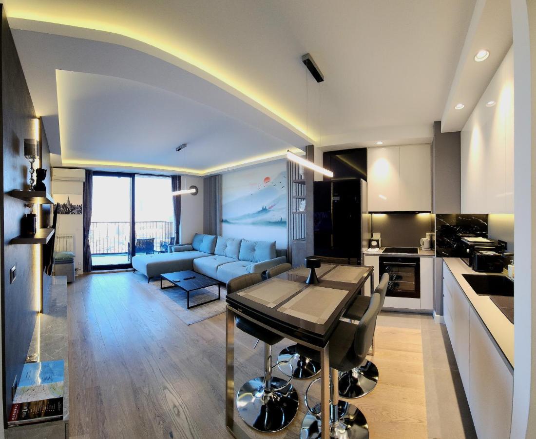 Belgrade Waterfront 16Th Fl Lux Apt. W/ City View ภายนอก รูปภาพ