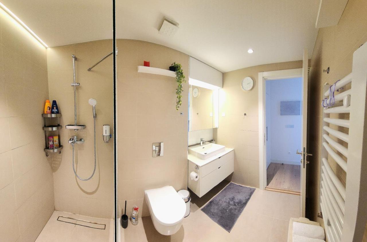 Belgrade Waterfront 16Th Fl Lux Apt. W/ City View ภายนอก รูปภาพ