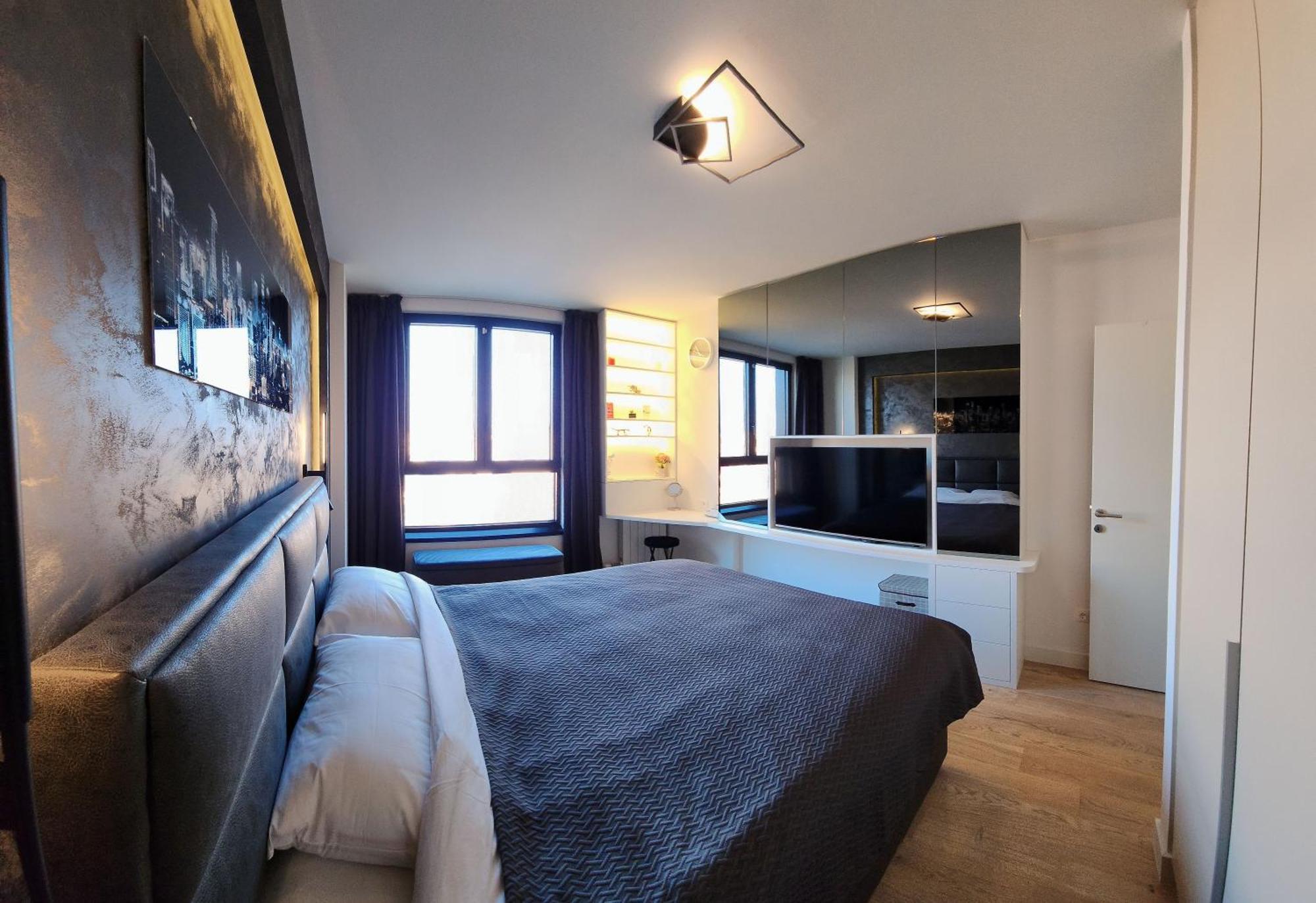Belgrade Waterfront 16Th Fl Lux Apt. W/ City View ภายนอก รูปภาพ