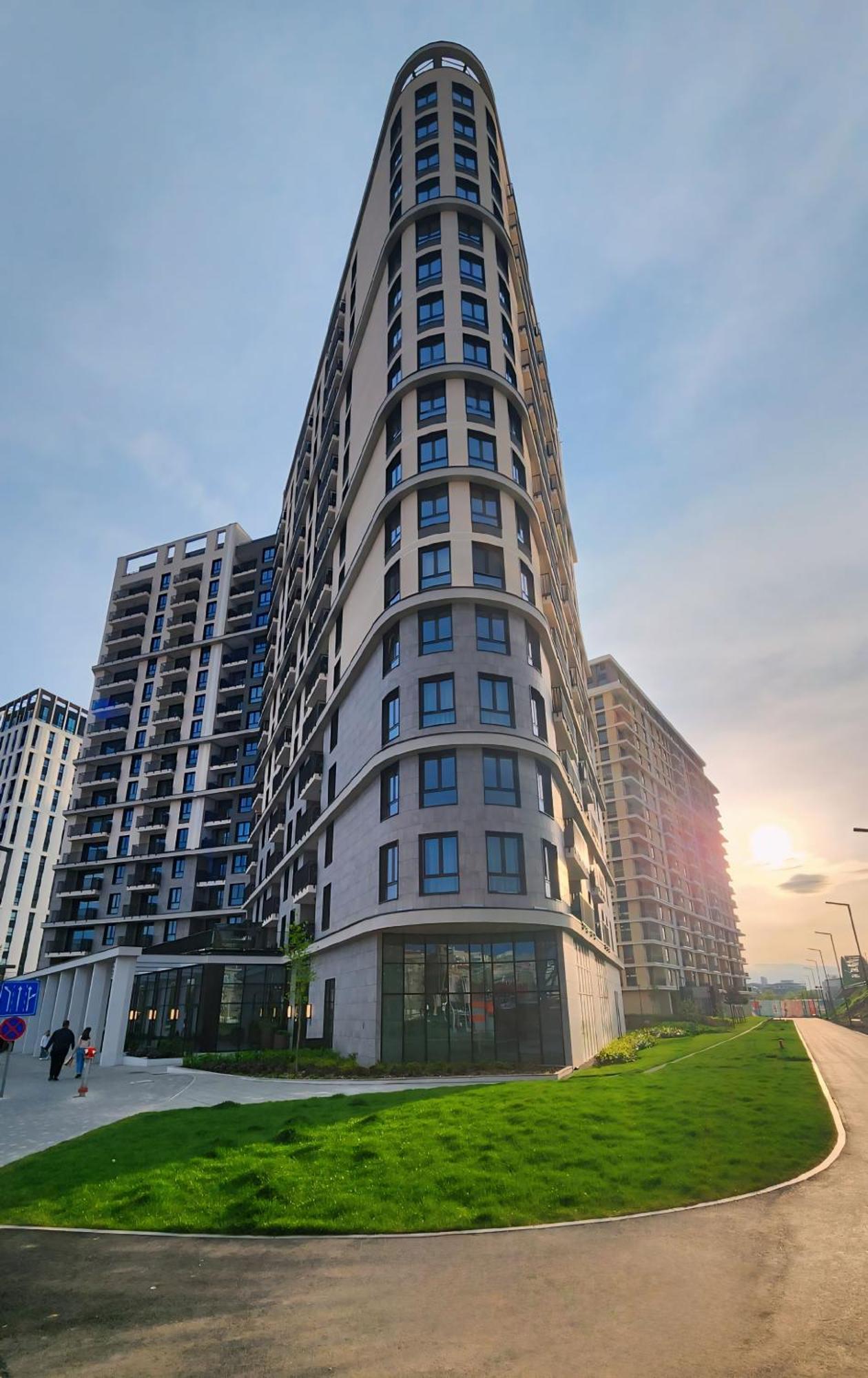 Belgrade Waterfront 16Th Fl Lux Apt. W/ City View ภายนอก รูปภาพ